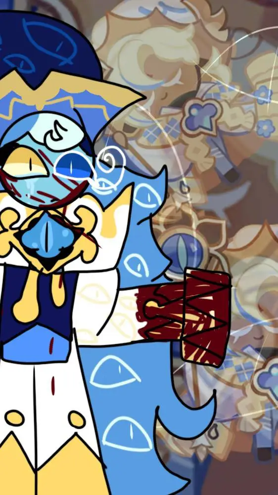 ai character: Crk angel virus  background