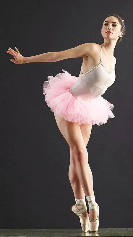 ai character: fat ballerina background