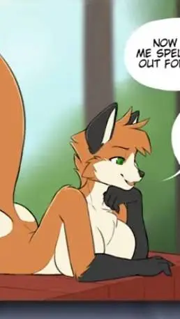 ai character: Anna (furry) background