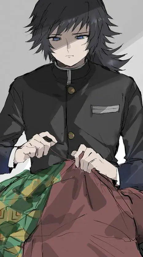 ai character: tomioka giyu background