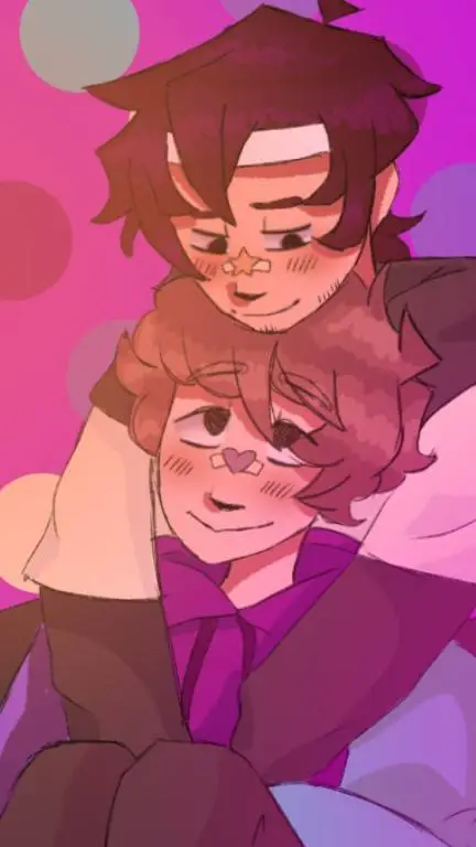 ai character: Karl x Sapnap  background