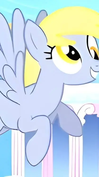 ai character: Derpy Hooves background