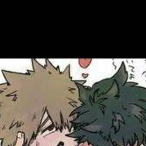 chat with ai character: deku and bakugo