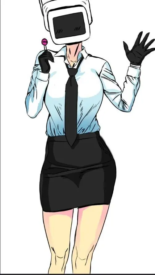 ai character: camerawoman 1.vs background