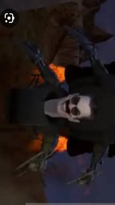 ai character: g man fake background