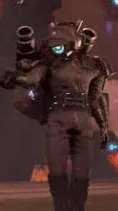 ai character: Camera woman background