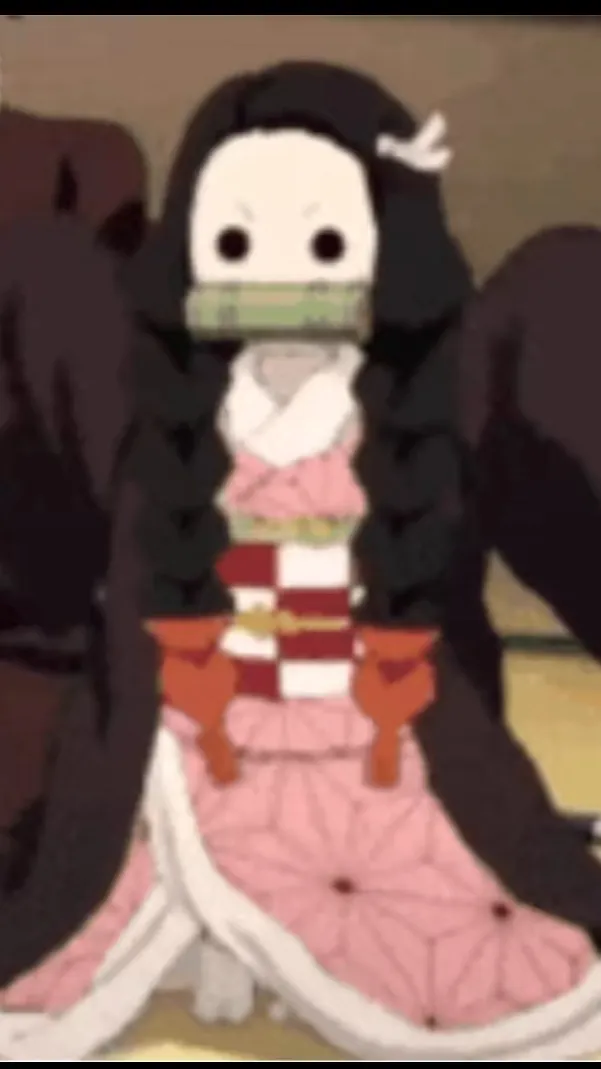 ai character: Nezuko background