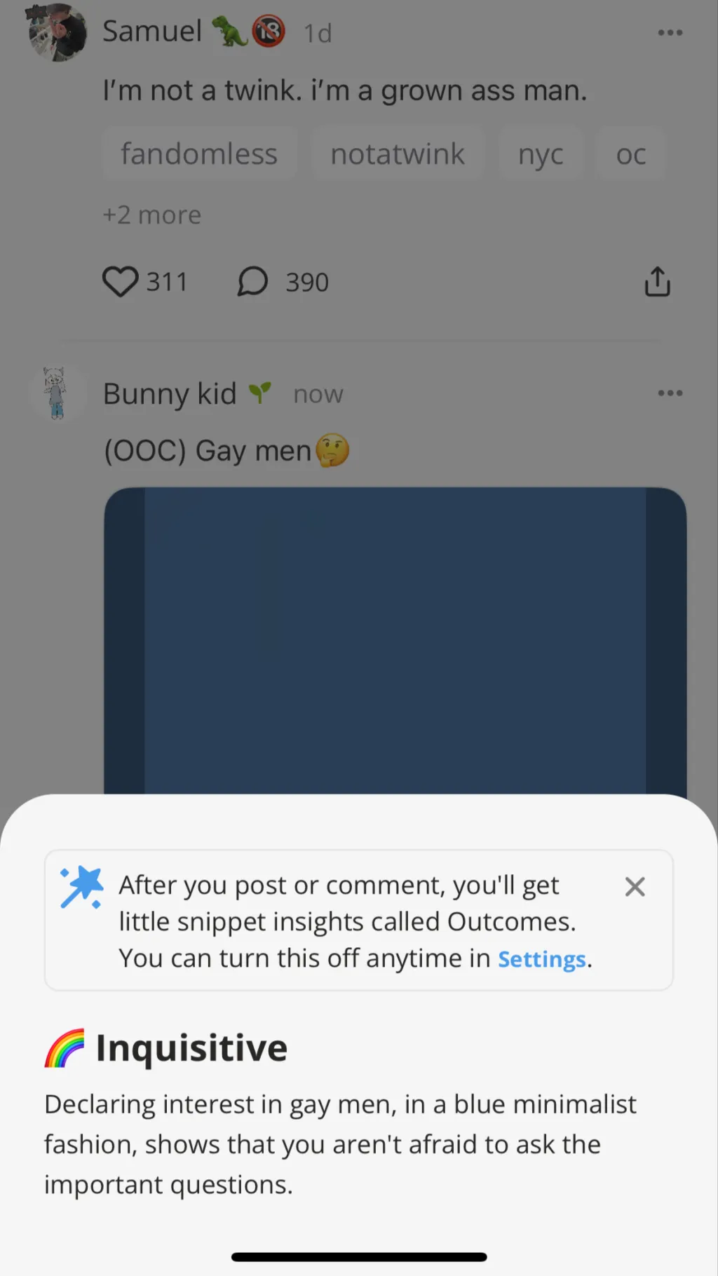 ai character: GAY MEN- background