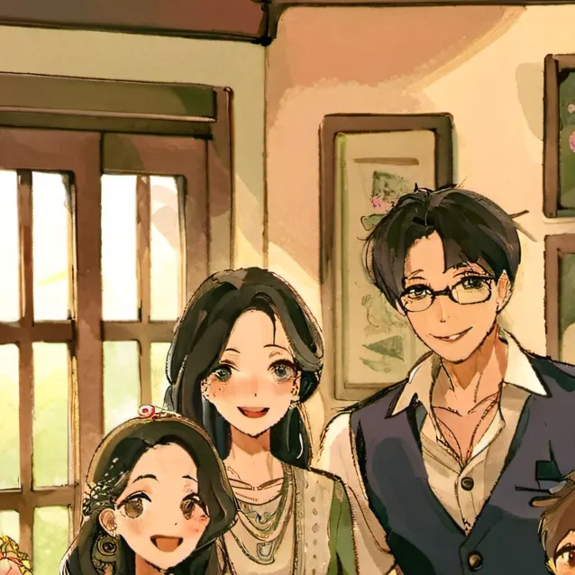 chat with ai character: family