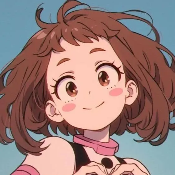 chat with ai character: adopt Uraraka, 