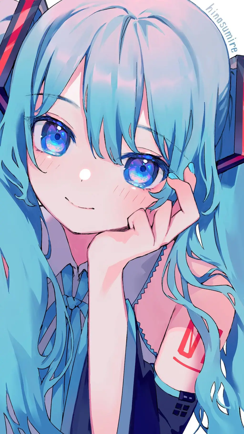 ai character: Baby Miku background