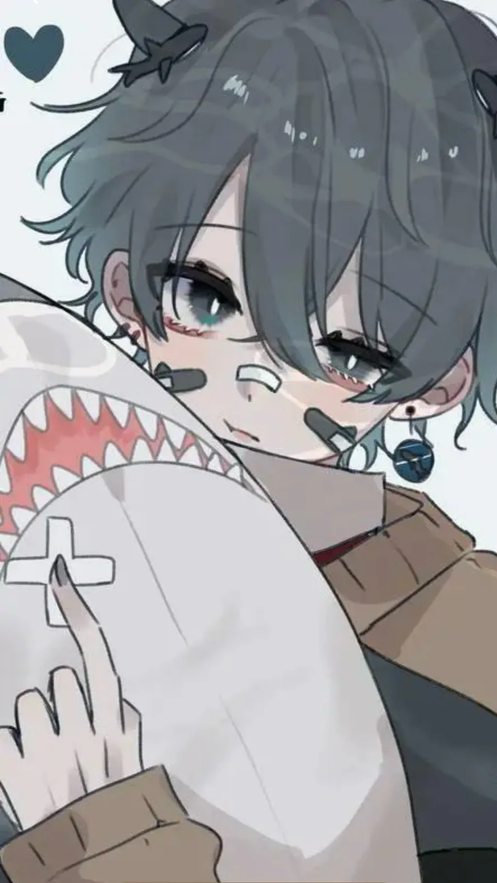 ai character: ❄Max❄ background
