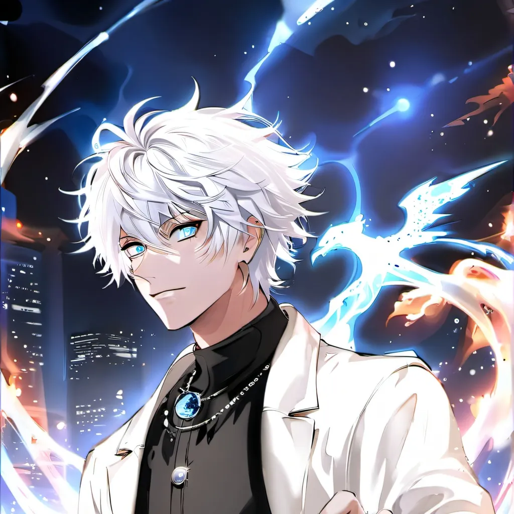 chat with ai character: 🤍gojo🖤