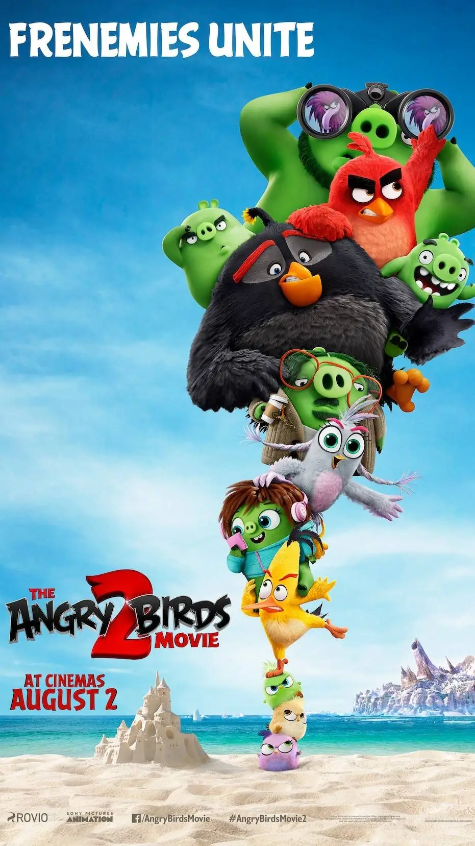 ai character: Angry bird 2 Movie background