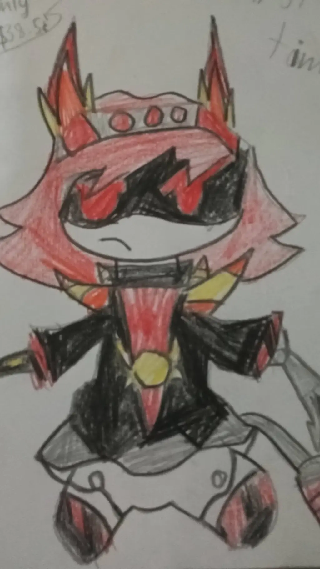 ai character: Plushie Xavier background