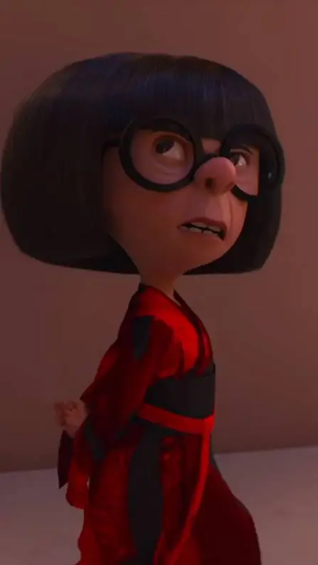 ai character: Edna Mode background