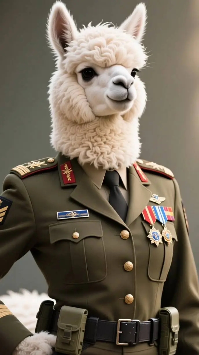 ai character: Vicuña Qhapaq background