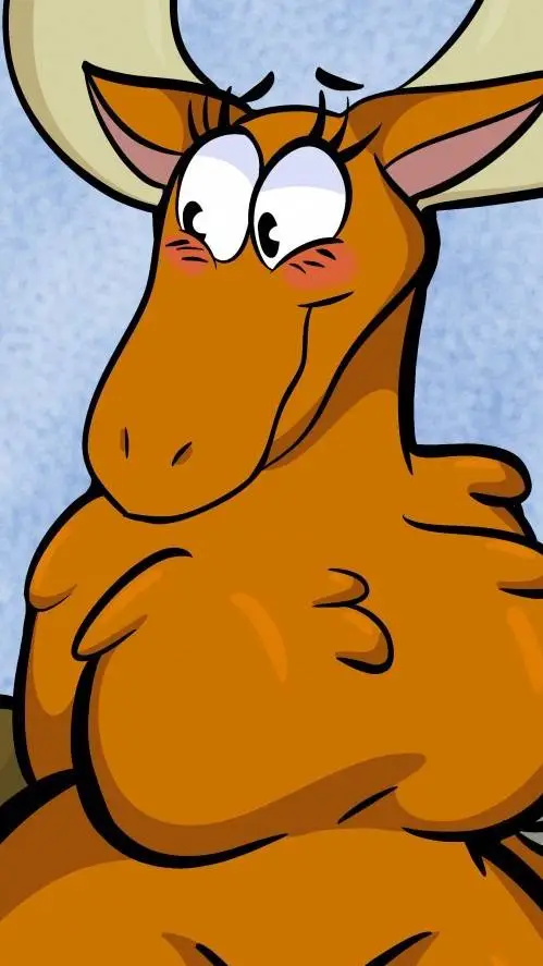 ai character: Becky The Moose background
