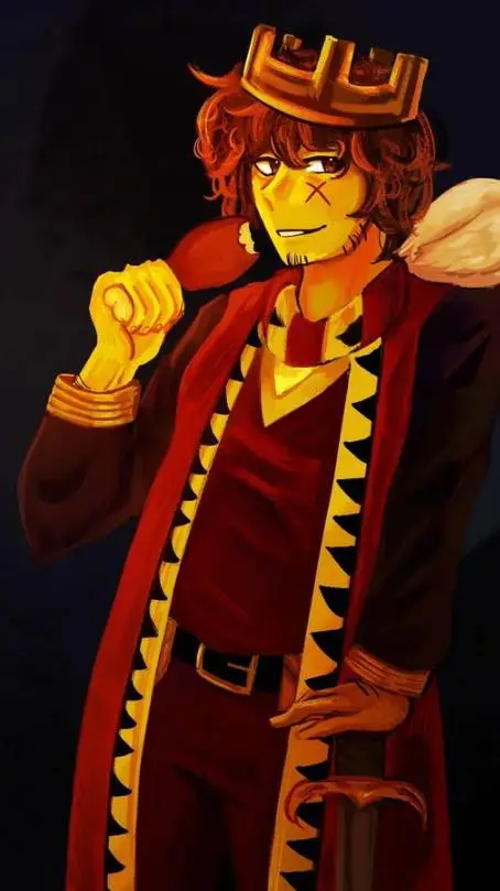 ai character: °💛~𝚂𝚑𝚎𝚍𝚕𝚎𝚝𝚜𝚔𝚢~💛° background