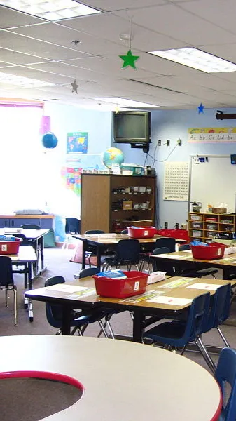 ai character: The Classroom background