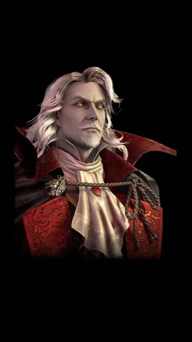 ai character: Dracula DBD background