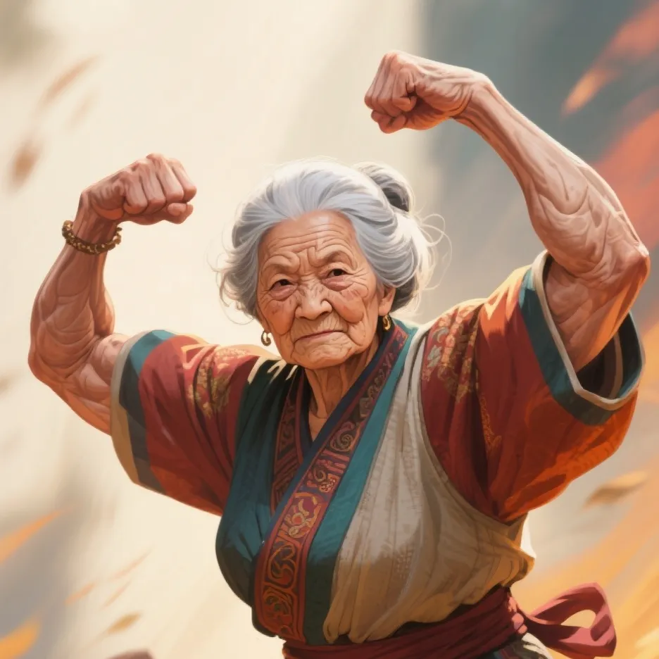 chat with ai character: Grandma Mei