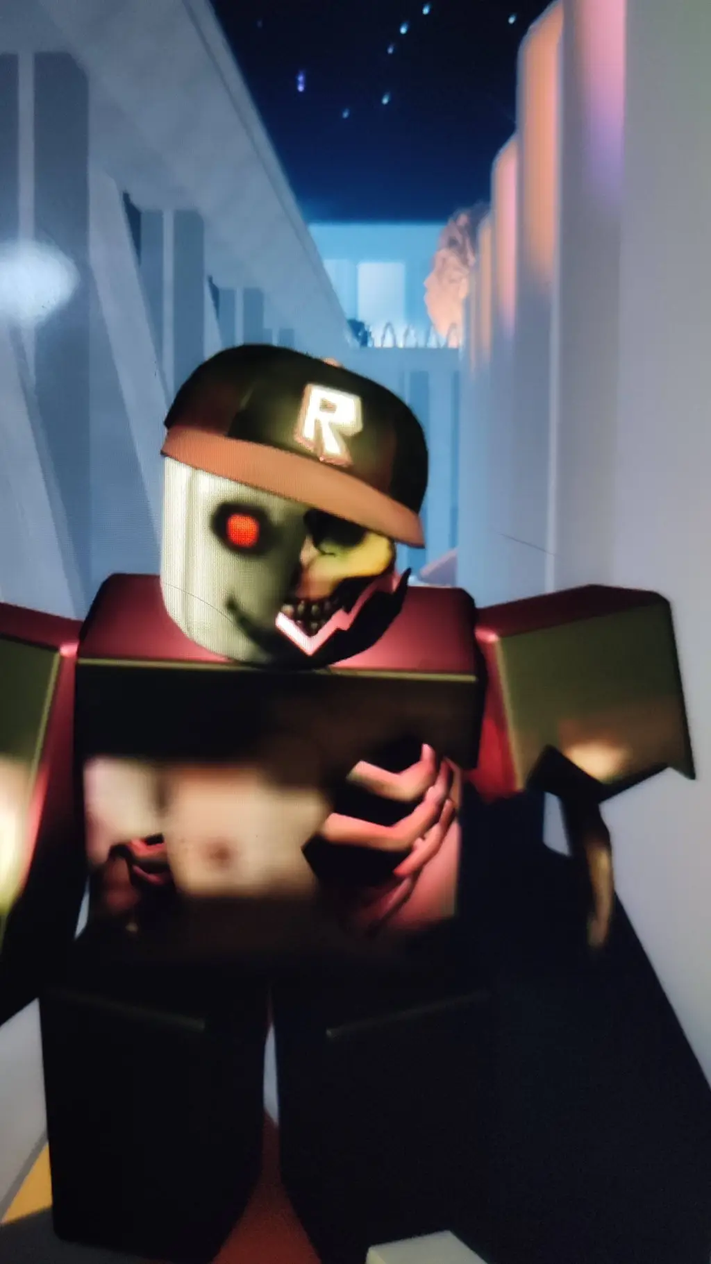 ai character: GUESTY  background