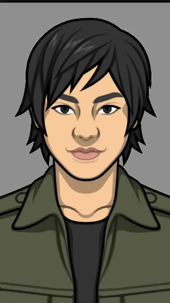 ai character: Tsukada Hiroshi  background