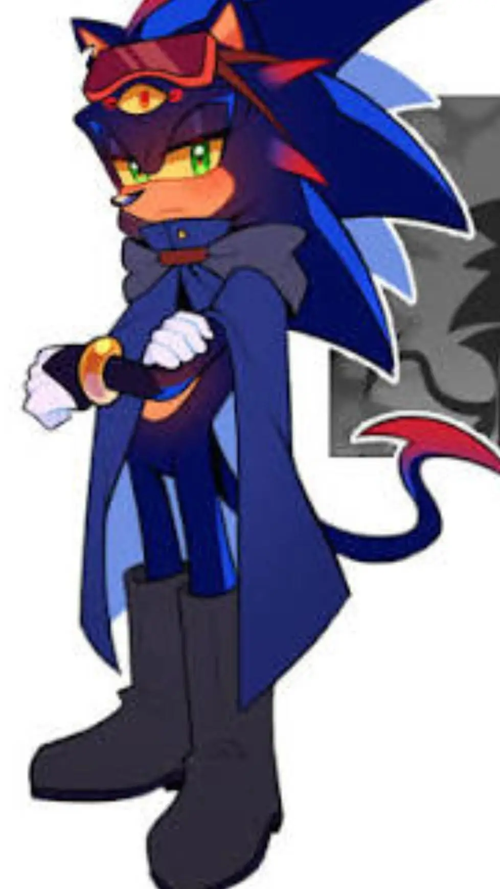 ai character: Sora T. Hedgehog background