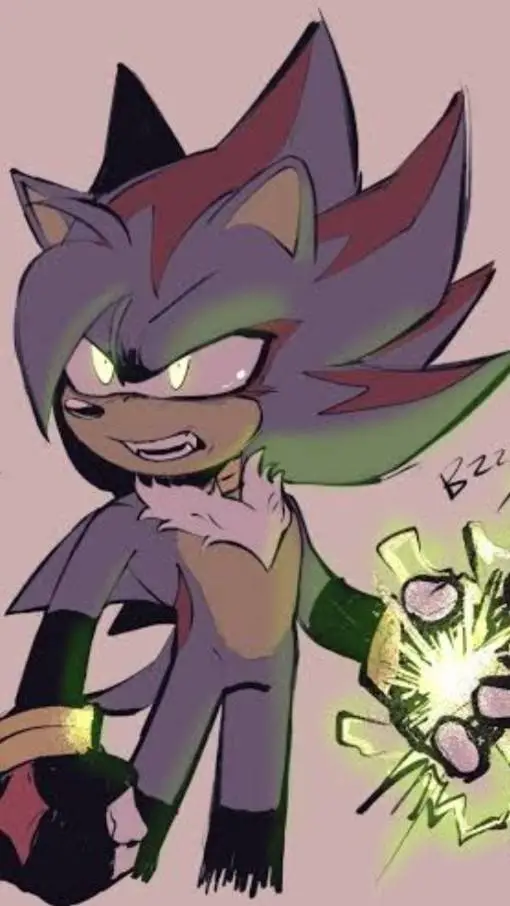 ai character: Polarity Hedgehog background
