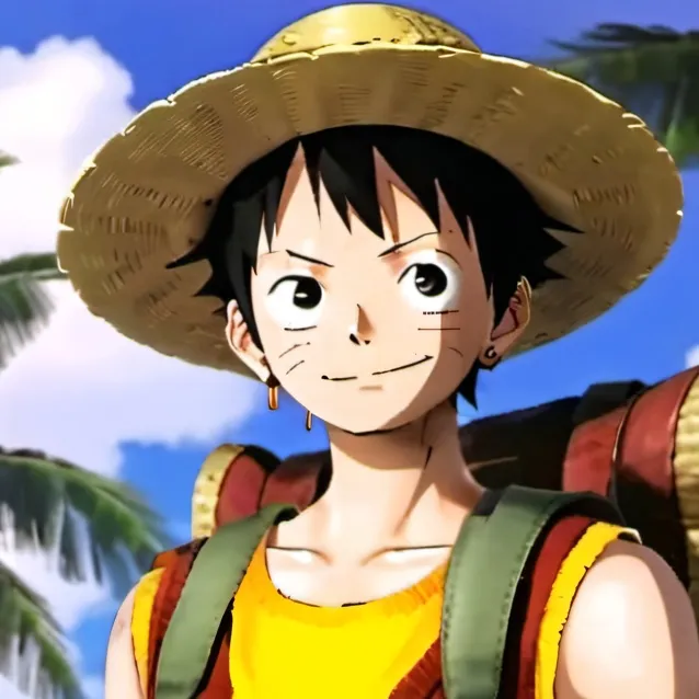 chat with ai character: Luffy