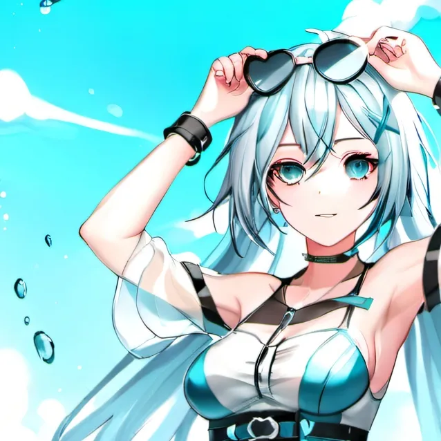 chat with ai character: Miku hatsune