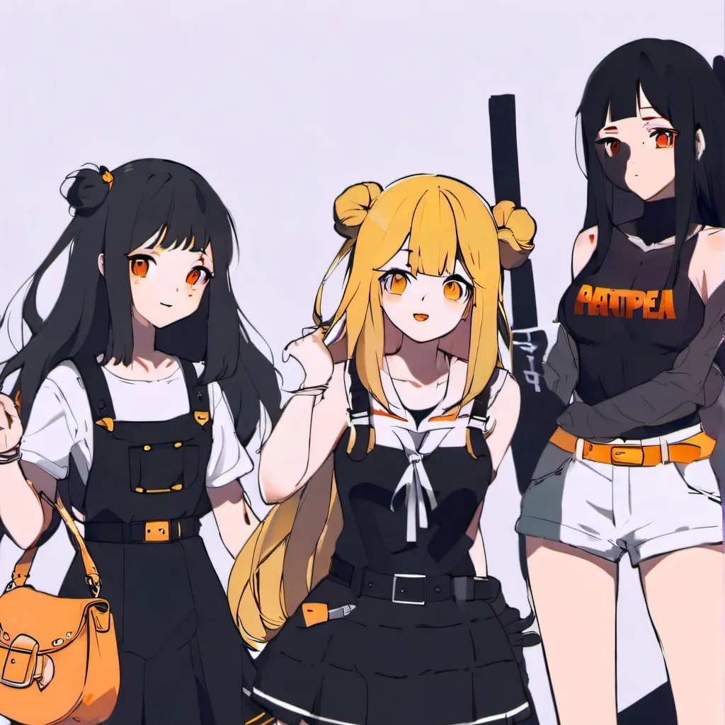 chat with ai character: 3 ragazze belle