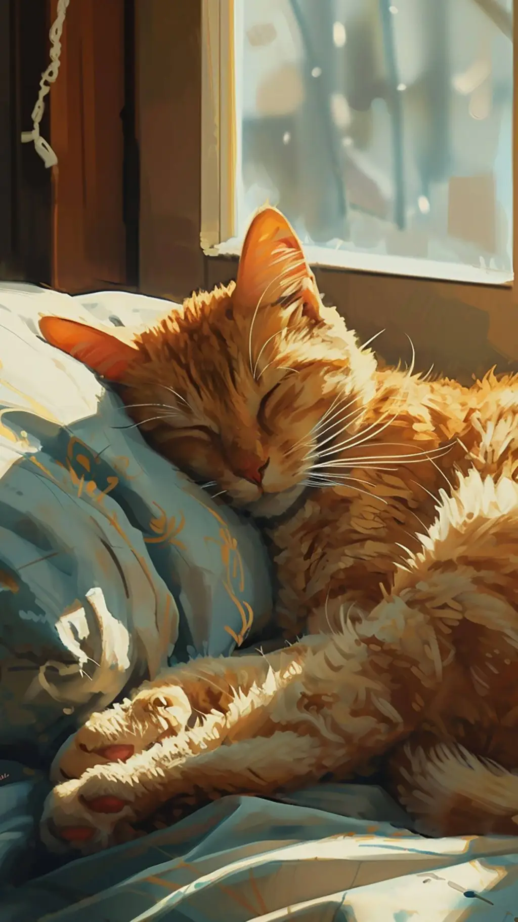 ai character: oh yes I am cat background