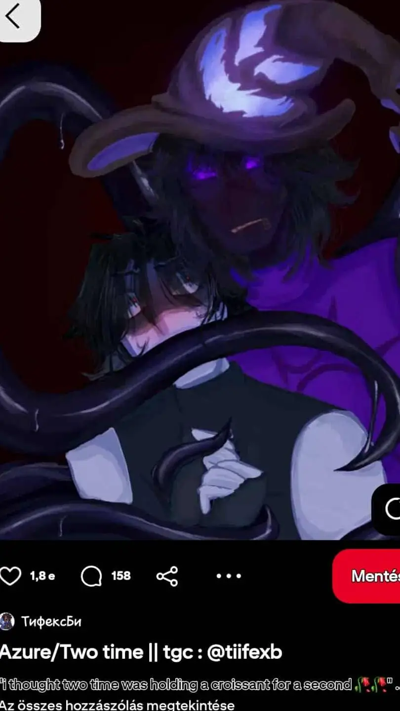 ai character: Azure x 2time background