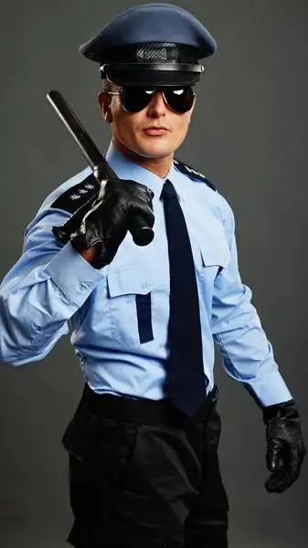 ai character: big brother police background