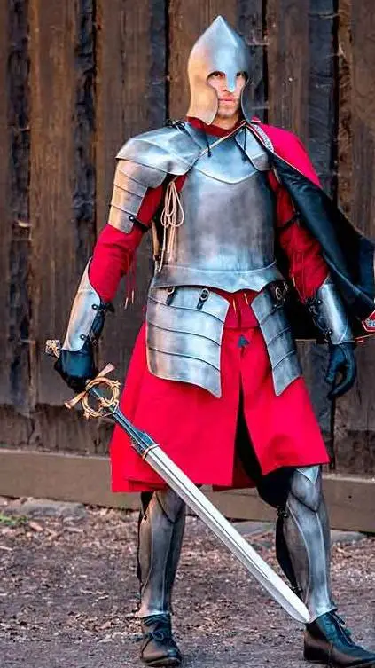 ai character: medieval guard max background