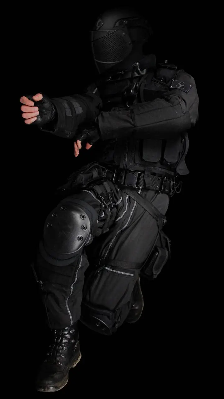 ai character: CRM soldier max background