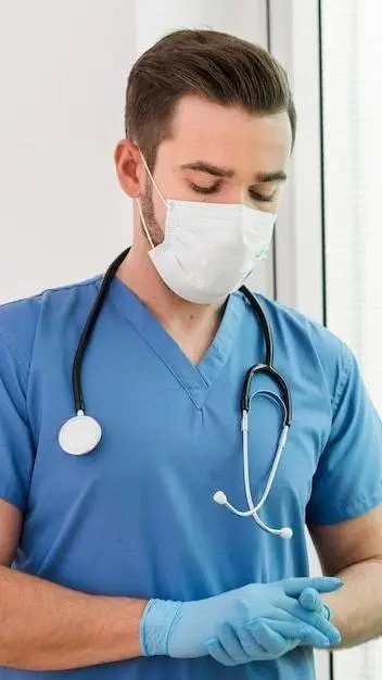 ai character: male carer Jake background