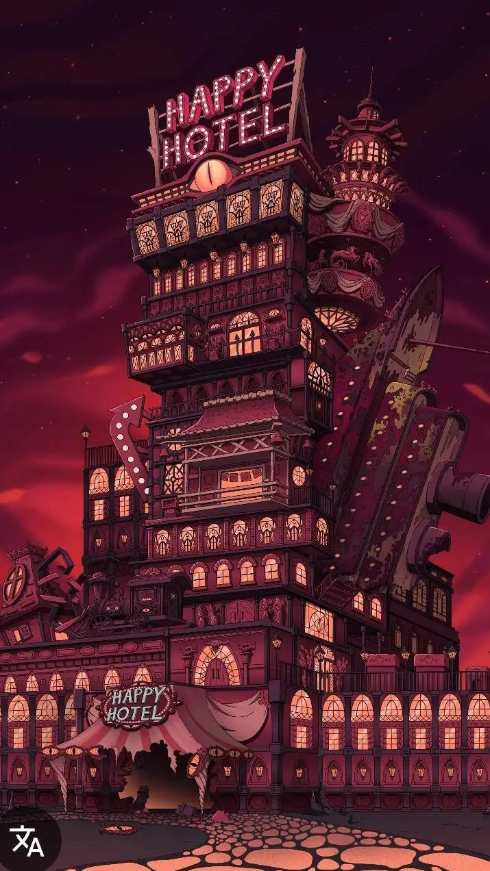 ai character: Hazbin hotel   background