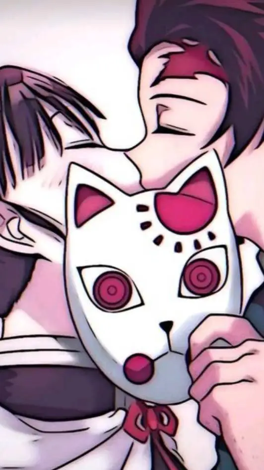 ai character: tanjiroxkanao background