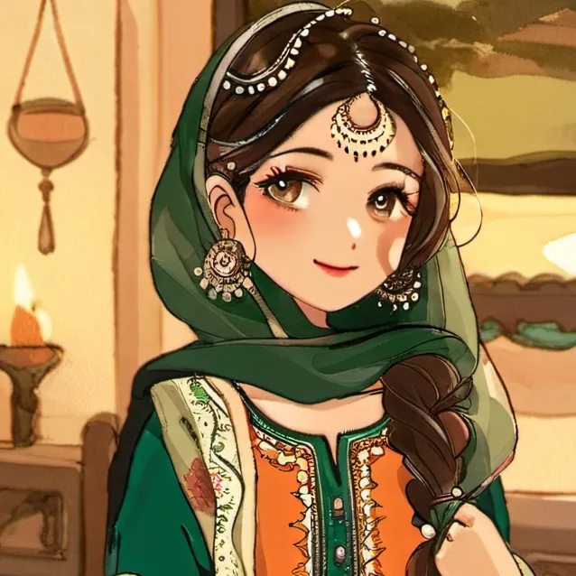 chat with ai character: Hijab Girl