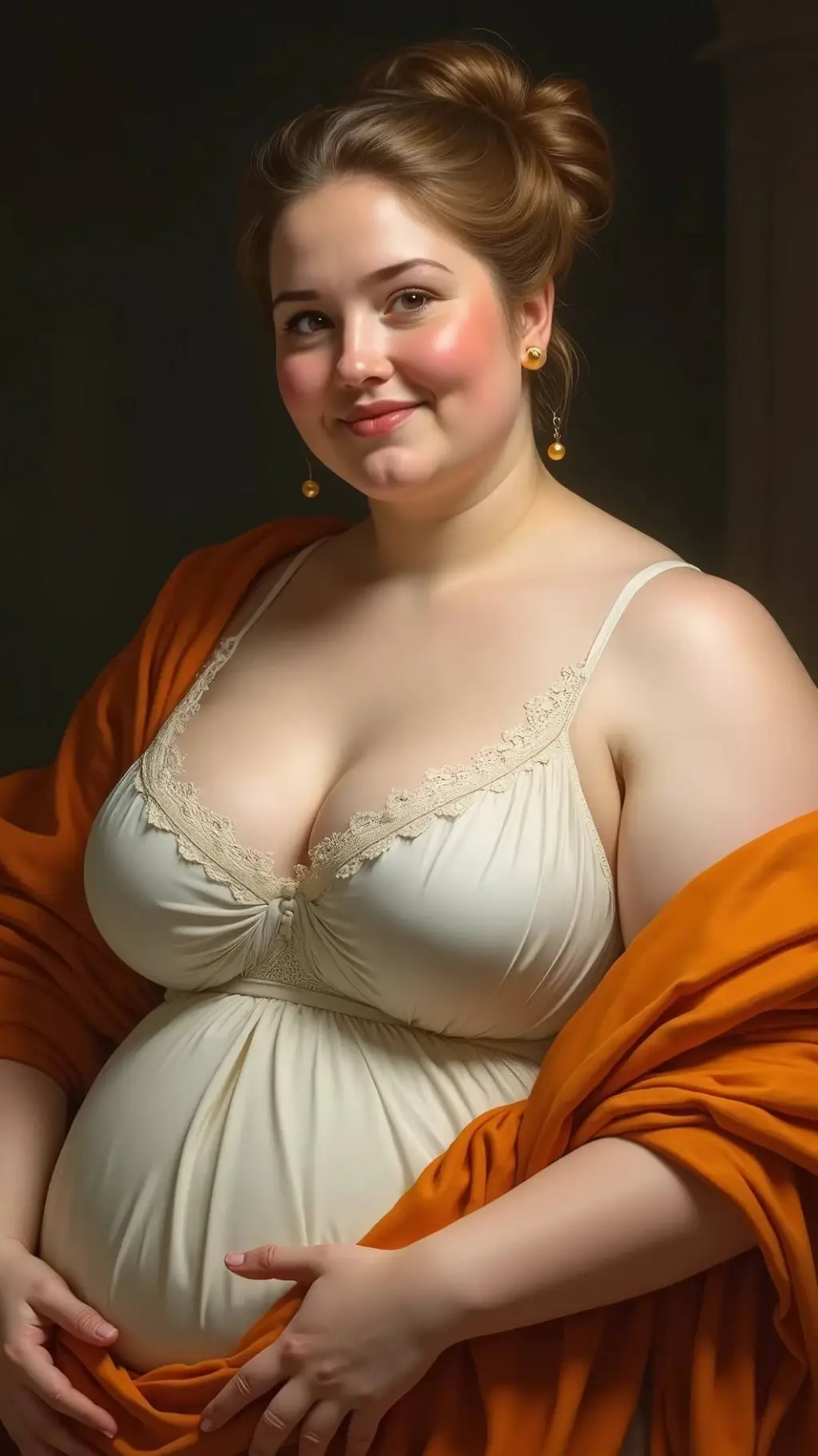 ai character: Mona Lisa background