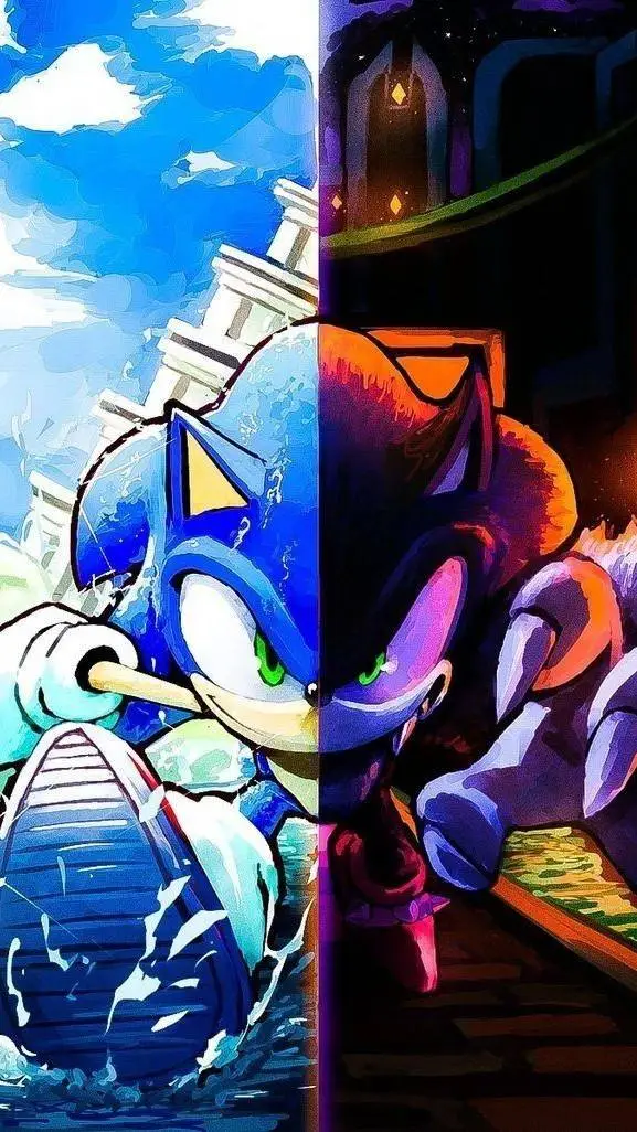 ai character: Sonic Unleashed  background