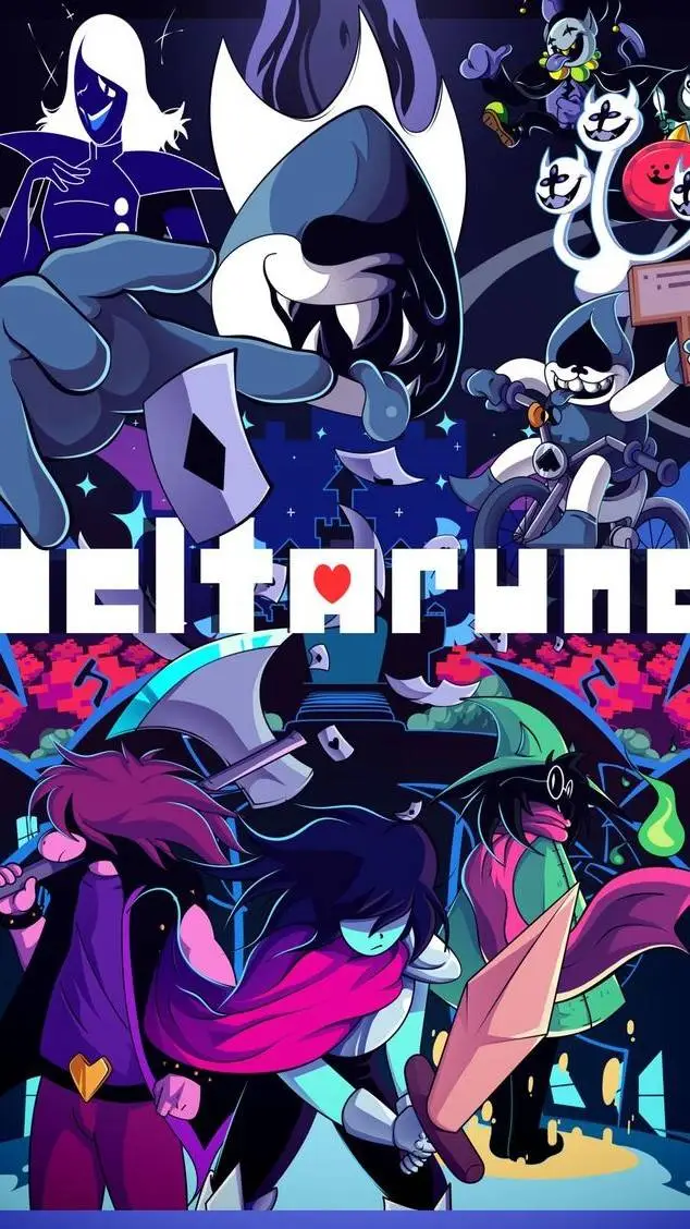 ai character: Deltarune Chapter1 background