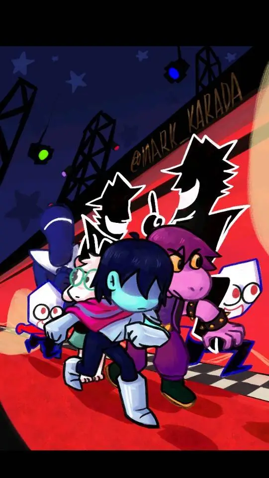 ai character: Deltarune Chapter3 background