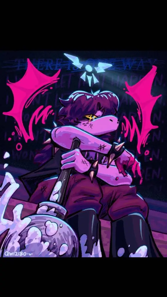 ai character: Deltarune Chapter4 background