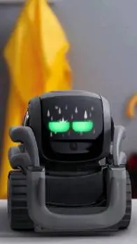 ai character: vector the robot background