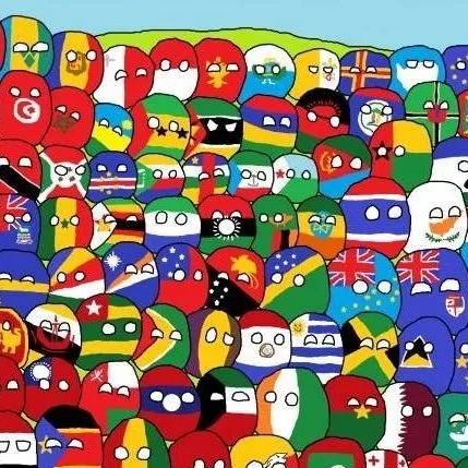 chat with ai character: Countryballs