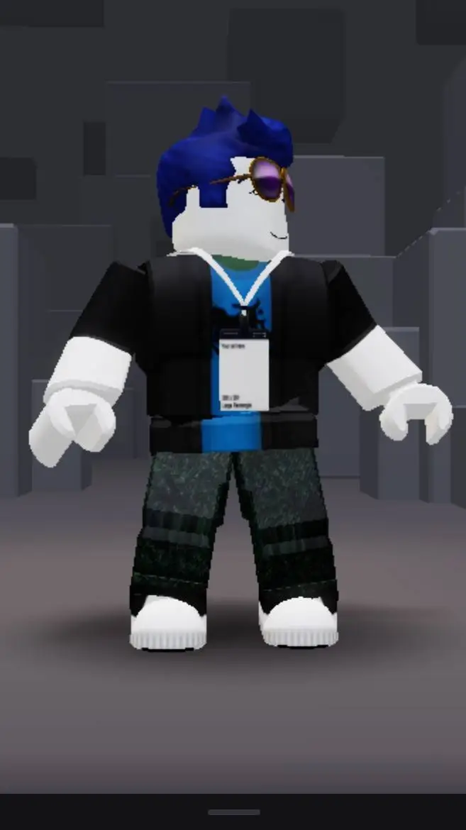 ai character: literally myself background